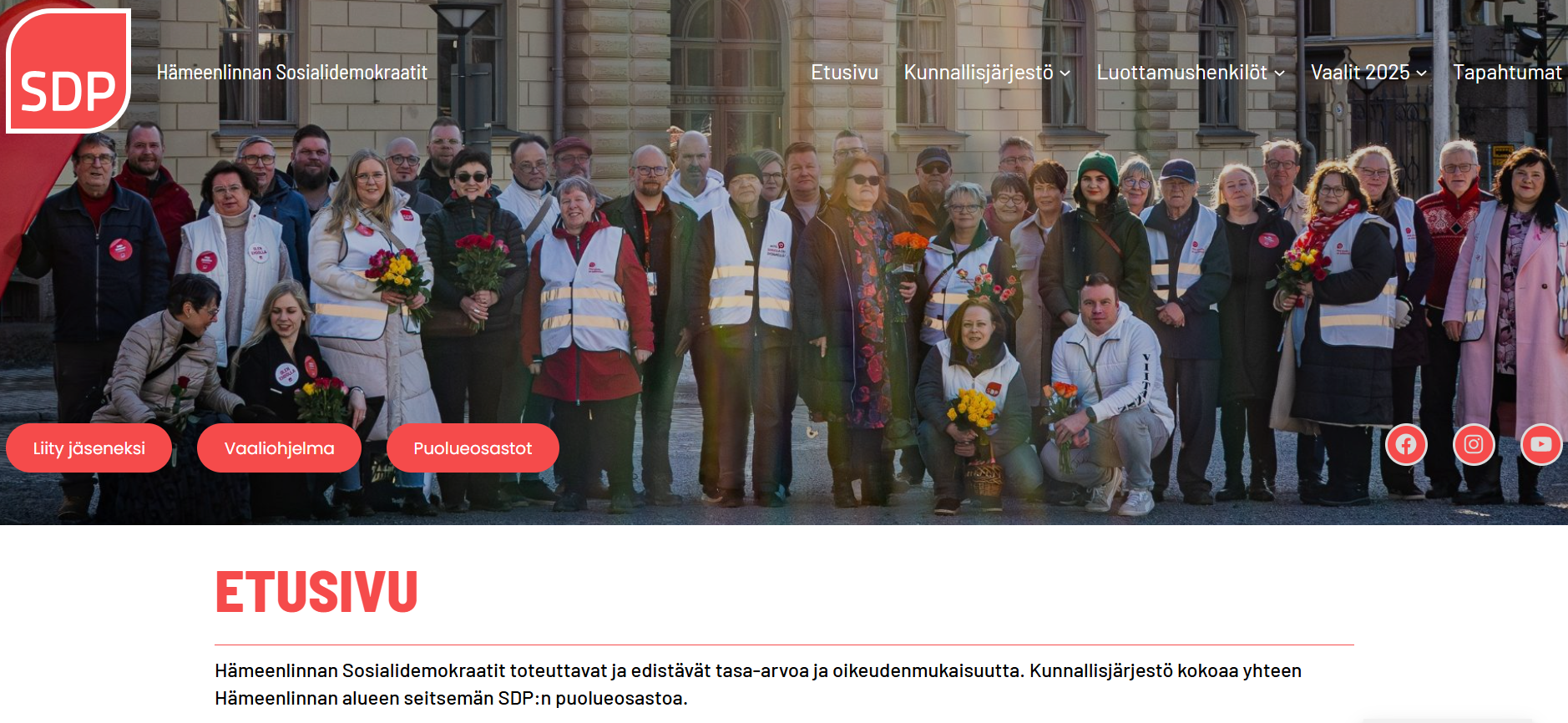 Nettisivut päivitetty