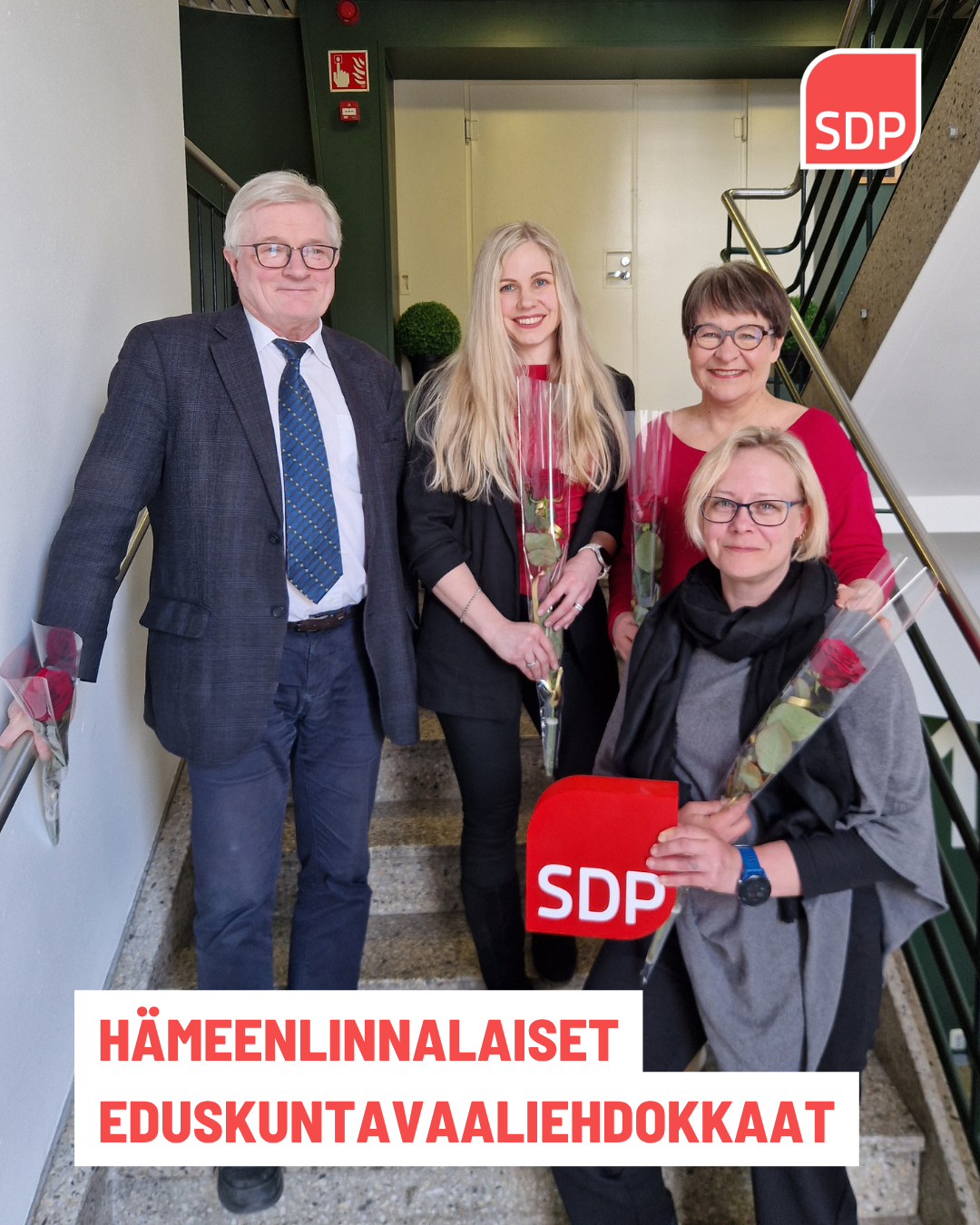 Eduskuntavaaliehdokkaat nimetty